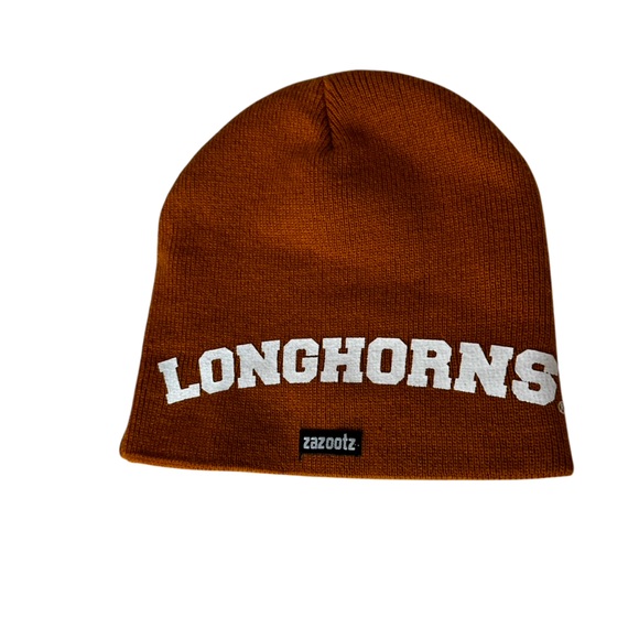 ZAZOOTZ UNIVERSITY OF TEXAS LONGHORNS Knit Beanie Hat One Size - Picture 5 of 10